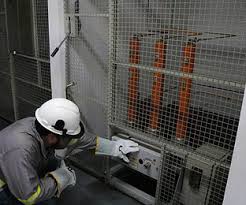 

[Image of a substation/medium voltage electrical panel]
