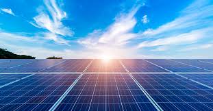 

[Image of solar panels installed on a roof/field]
